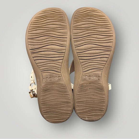Vionic | Shoes | New Vionic Margot Brown Suede Leather  Vionic Margot Studs Backstrap Sandal Tan Sz‎ 7.5